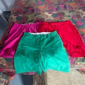 3 pairs of Ralph Lauren RLX Golf shorts